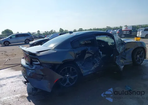 2019 Dodge Charger R/T Rwd из США, поврежденный, VIN 2C3CDXCT4KH526389